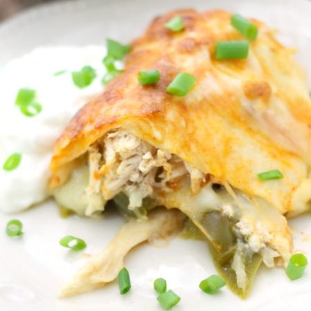 Enchilada Casserole with Chicken and Cheese