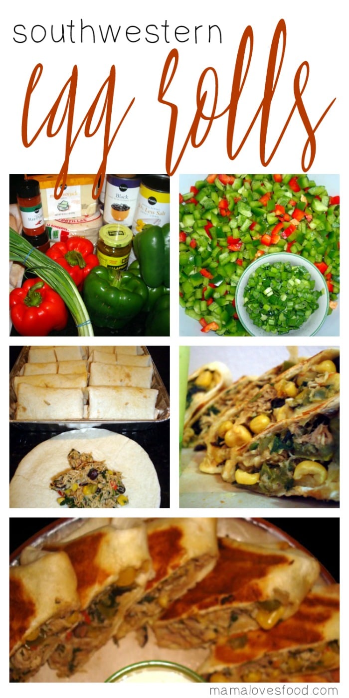 Southwestern Egg Rolls