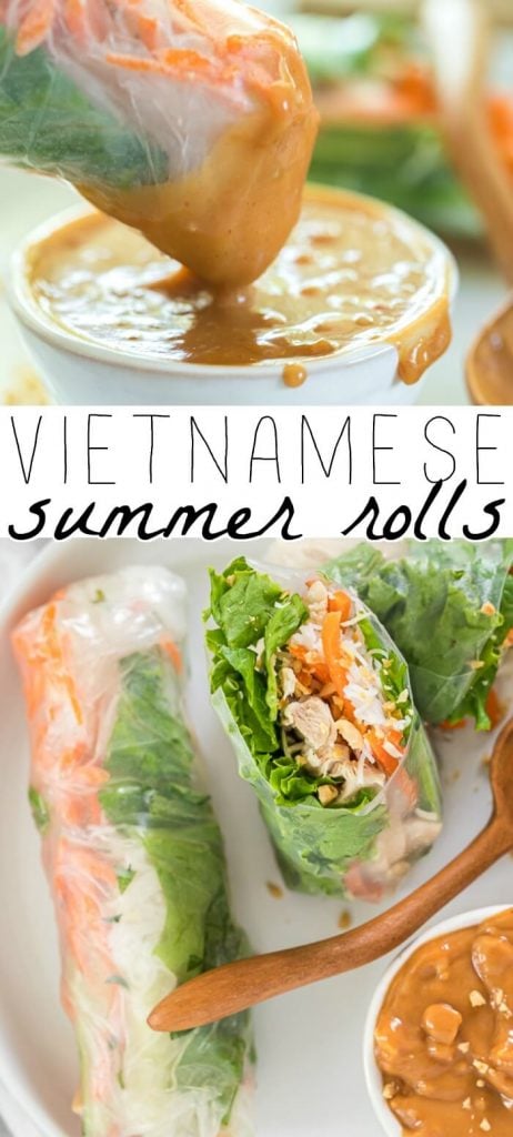 VIETNAMESE SUMMER ROLLS RECIPE