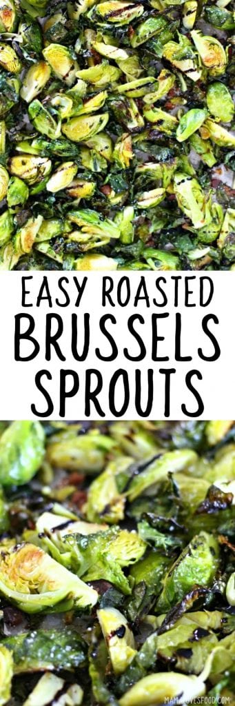 ROASTED BRUSSEL SPROUTS WITH BACON