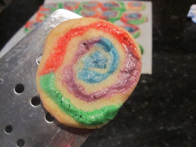 Rainbow Swirl Sugar Cookies