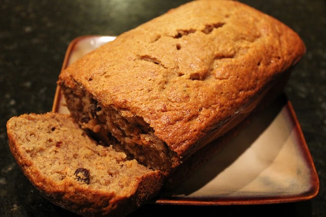 Whole Wheat Banana Raisin Bread