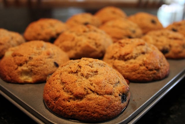 Blueberry Banana Muffins