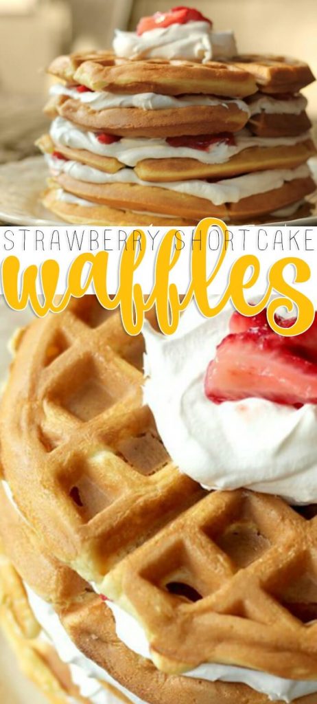 STRAWBERRY SHORTCAKE WAFFLES RECIPE
