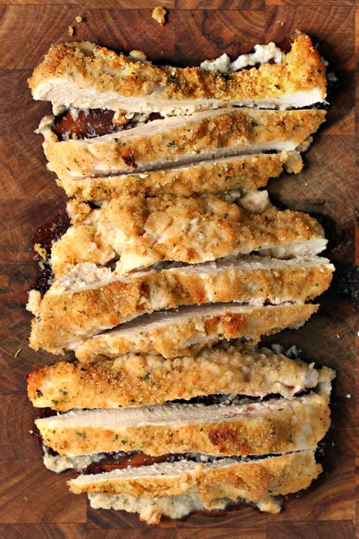 BAKED PARMESAN CRUSTED CHICKEN