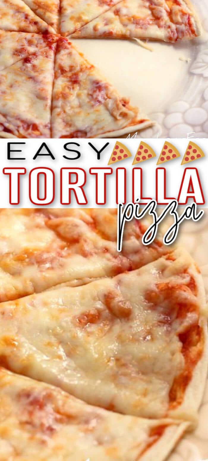 BEST TORTILLA PIZZA