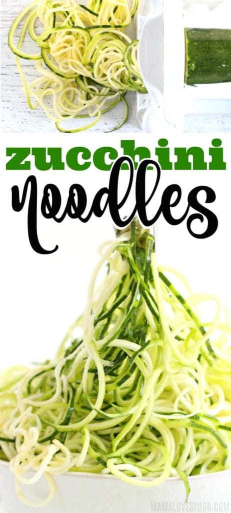 COOKING ZUCCHINI NOODLES