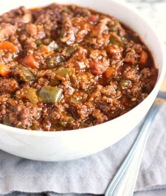 CHILI RECIPE WITHOUT BEANS