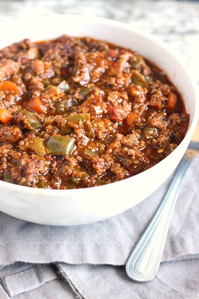 CHILI RECIPE WITHOUT BEANS