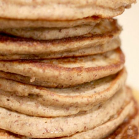 Hazelnut Pancakes {Paleo, Grain-free}