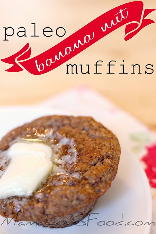 Paleo Banana Muffins