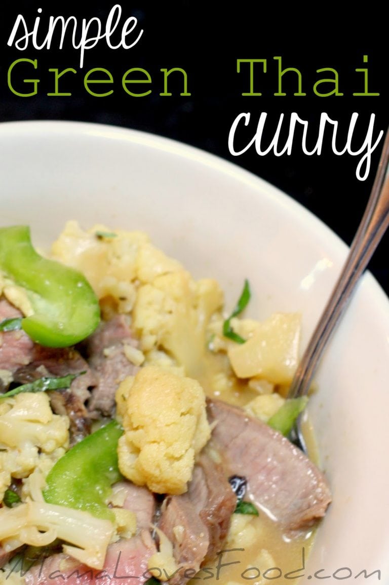 Simple Green Thai Curry