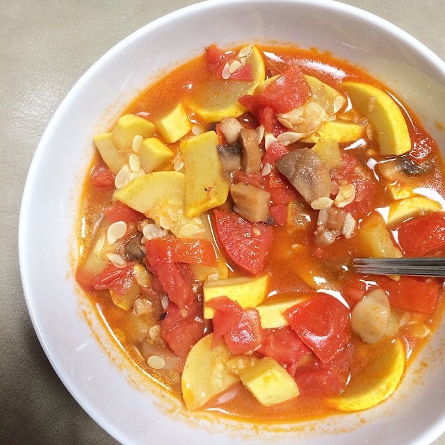 Tomato and Summer Squash Stew
