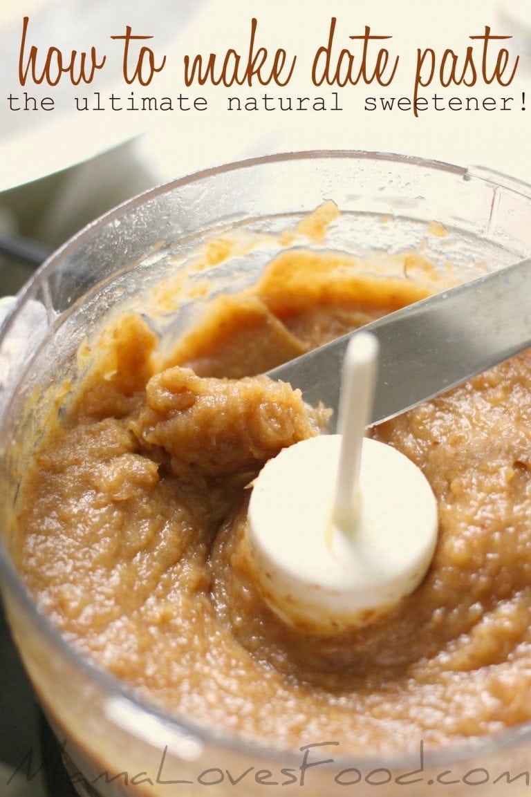 How to Make Date Paste.