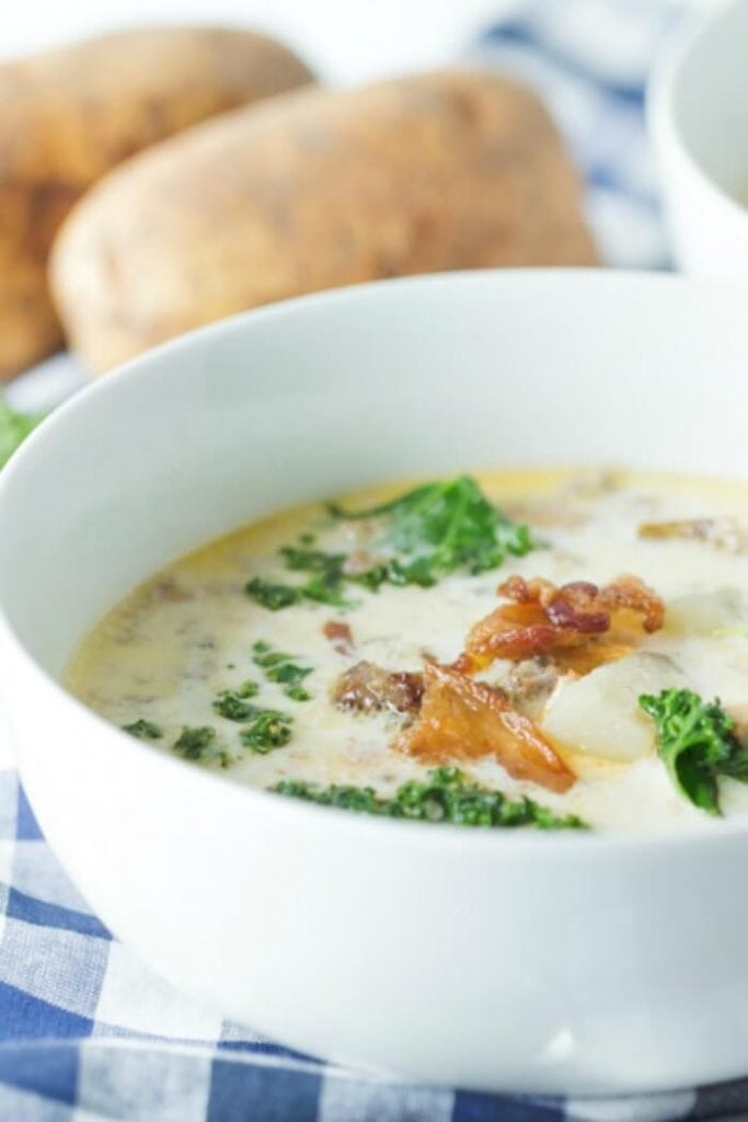 Sausage Bacon and Potato Soup from Olive Garden