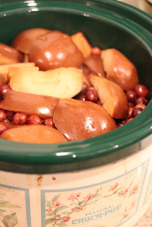 Slow Cooker Cranberry Apple Butter
