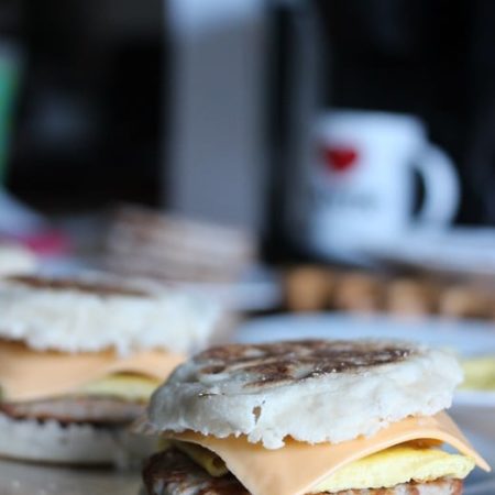Breakfast Sandwich - Make Ahead Breakfast Sandwiches
