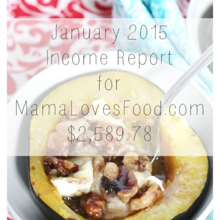Income and Traffic Report January 2015 -$2,589.78