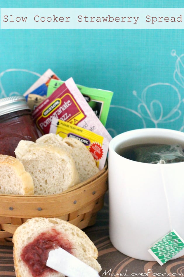 Slow Cooker Strawberry Spread