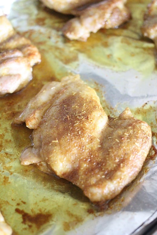 Malaysian Satay Inspired Chicken Thighs 
