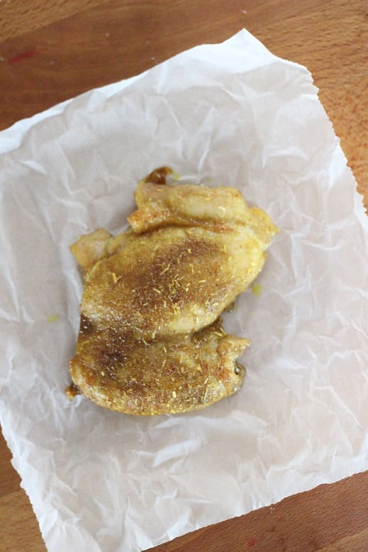 Malaysian Satay Inspired Chicken Thighs 