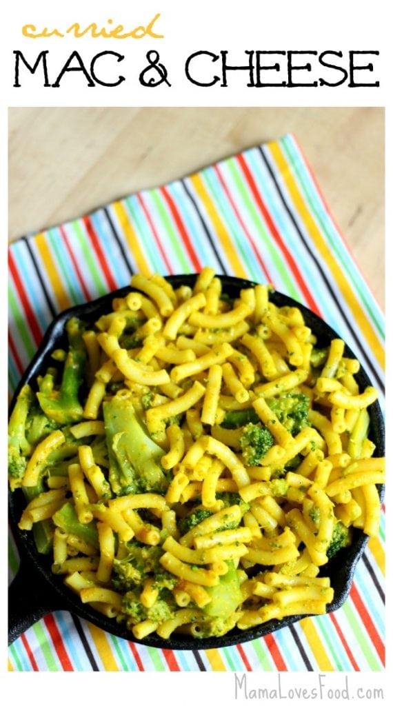 curried macaroni and cheese