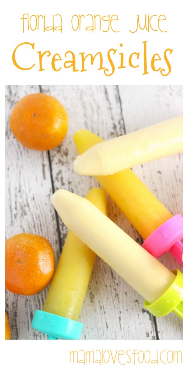 Creamsicle Popsicle Recipe