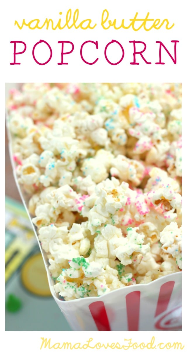 White Chocolate Popcorn