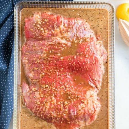 The BEST Flank Steak Marinade Recipe