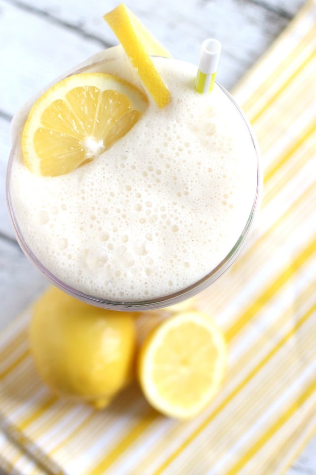Frosted Lemonade is a copycat Chick fil A recipe that you're going to make over and over again this summer!