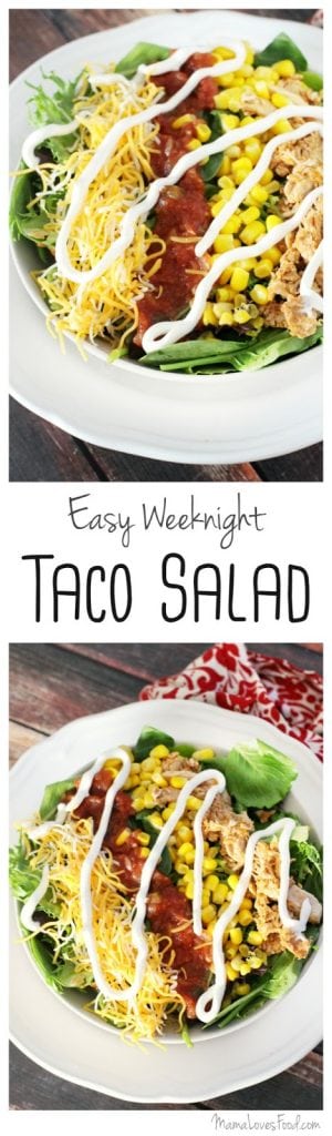 Easy Weeknight Taco Salad