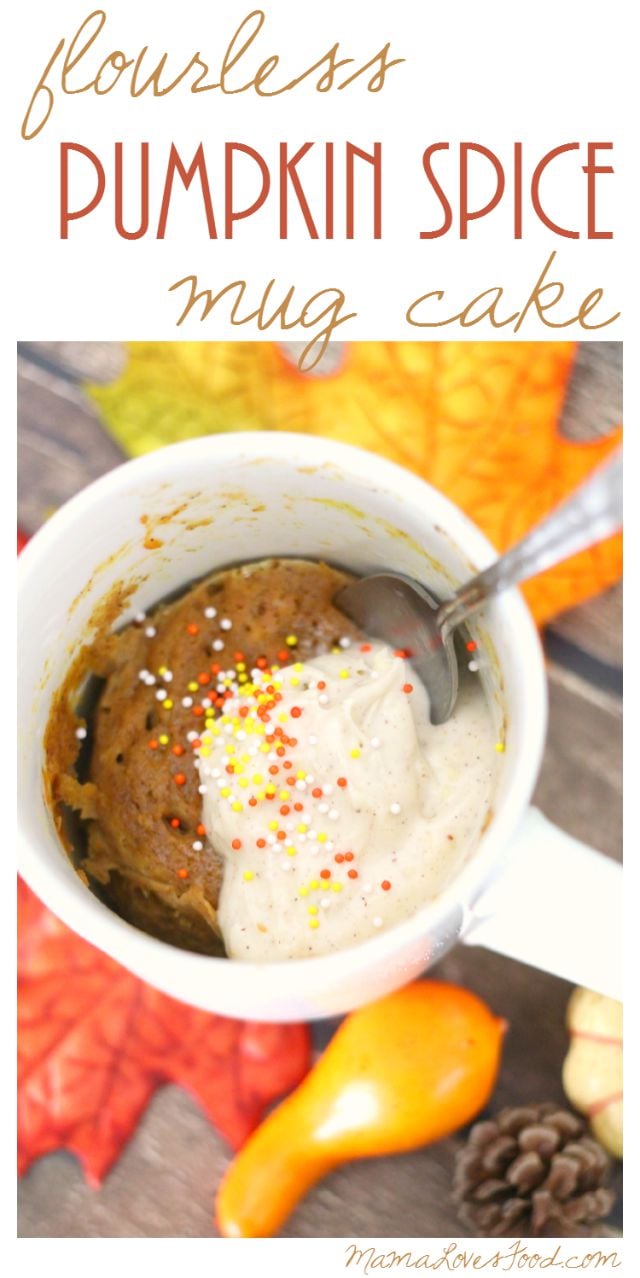 Pumpkin Mug Cake