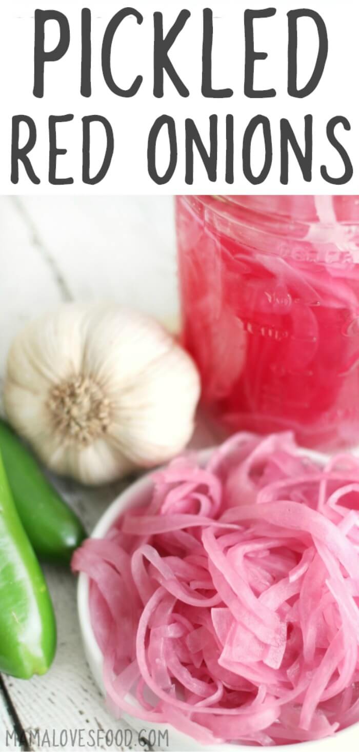 PICKLED RED ONIONS