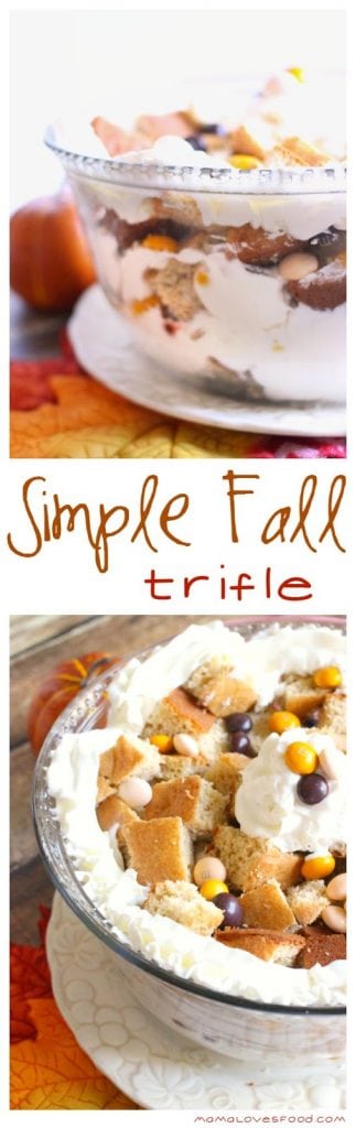 How to Make a Simple Fall Trifle