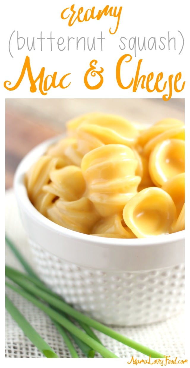 Creamy Butternut Squash Mac & Cheese