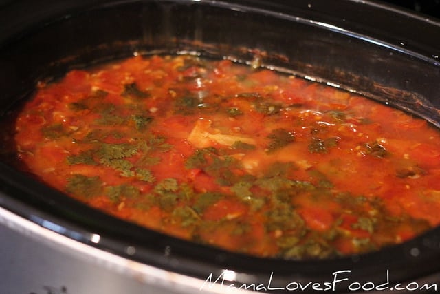 Tortilla Soup Recipe for the Crock Pot Slow Cooker.
