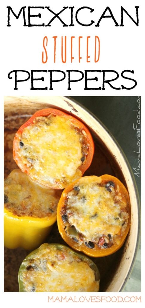 Mexican Stuffed Peppers from Mama Loves Food