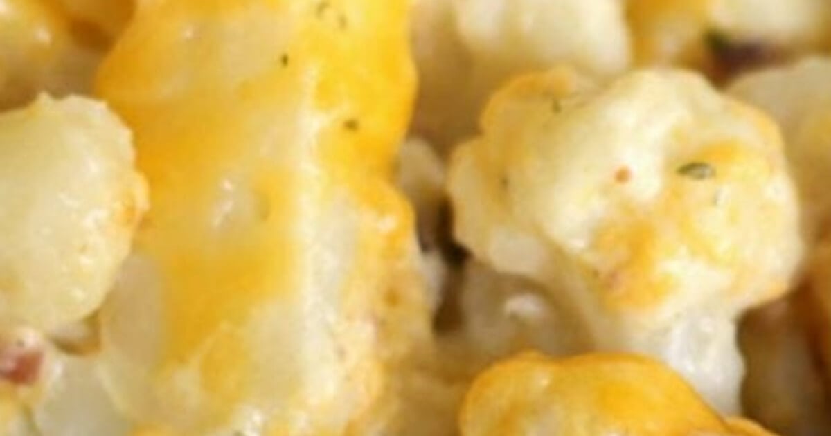 loaded cauliflower casserole