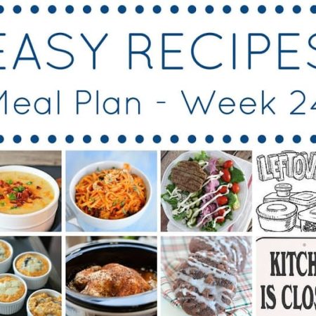 The Easy Dinner Recipes Meal Plan – Week 24