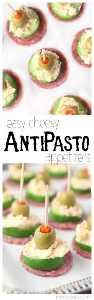Easy Cheesy Antipasto Appetizers