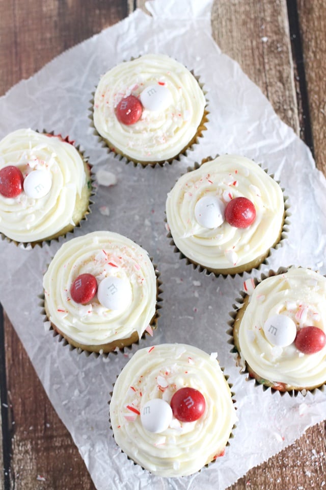 White Chocolate and Peppermint Cupcake Recipe