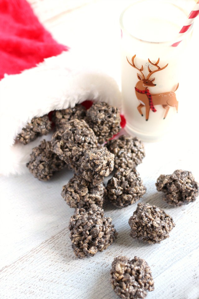 Rice Krispies Coal Treats