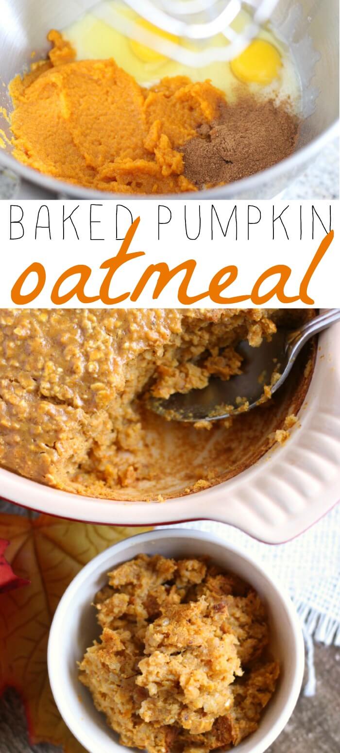 pumpkin oatmeal recipe