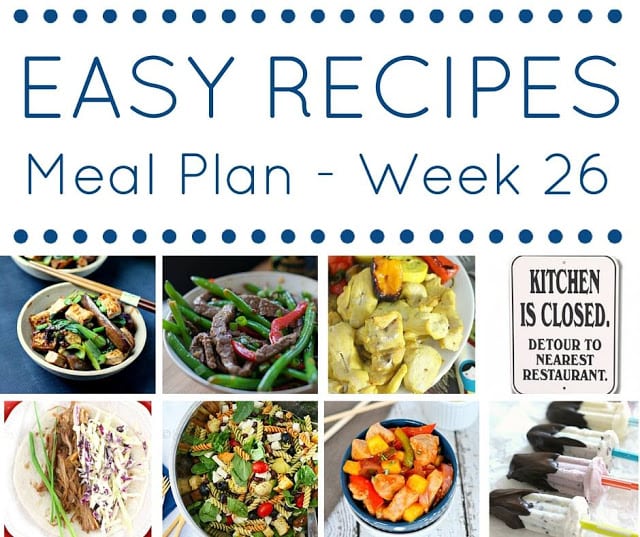 The Easy Dinner Recipes Meal Plan