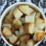 GARLIC ROASTED POTATOES RECIPE