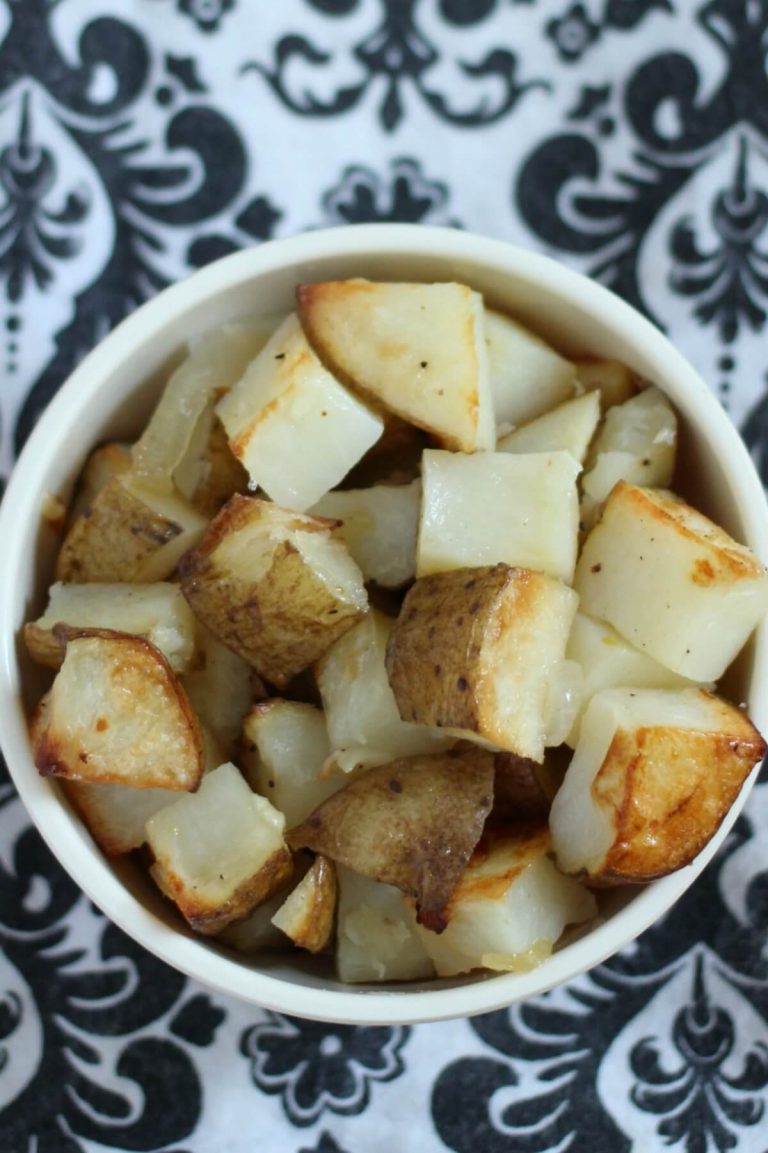 GARLIC ROASTED POTATOES RECIPE