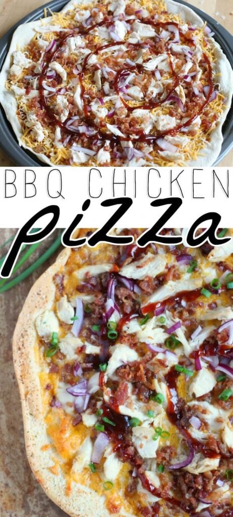 BBQ CHICKEN PIZZA AT HOME