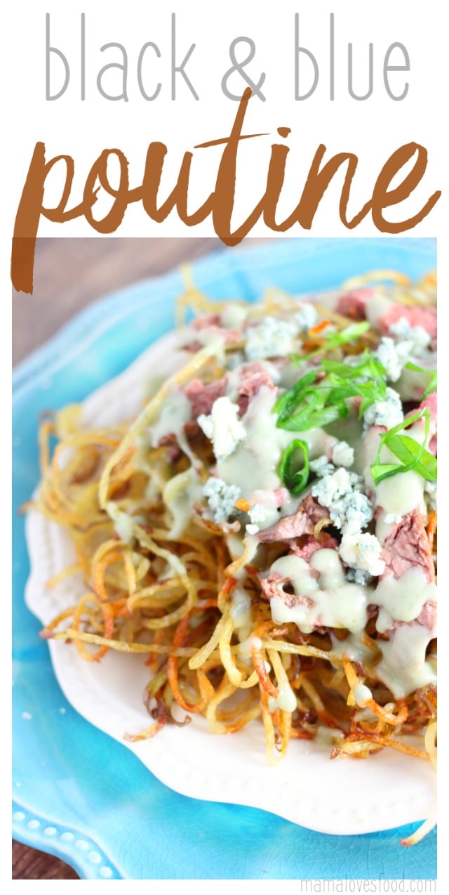 Black & Blue Poutine