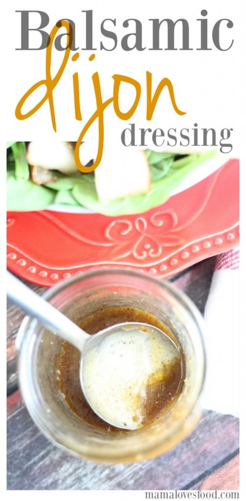 Balsamic Dijon Salad Dressing Recipe