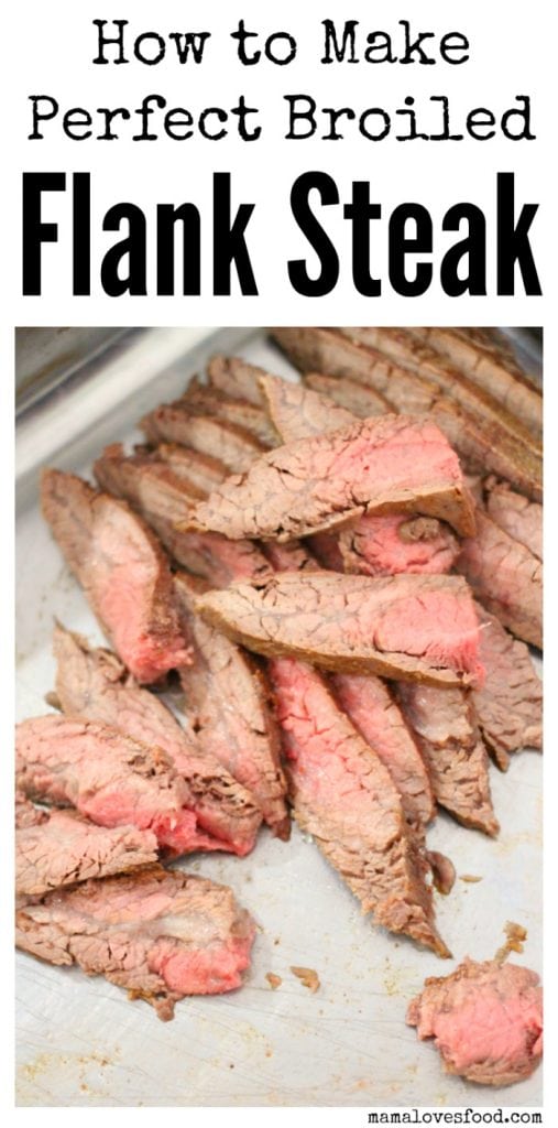 How to Broil a Perfect Flank Steak